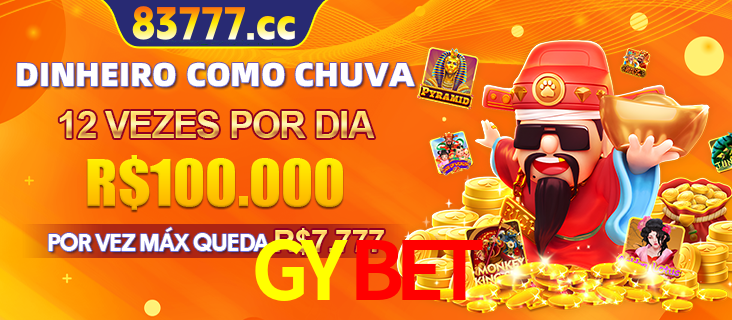 Banner do programa de recompensas Recomende para amigos do GYBET, detalhando os bônus por convidar amigos, com prêmios que chegam a R$288.888.