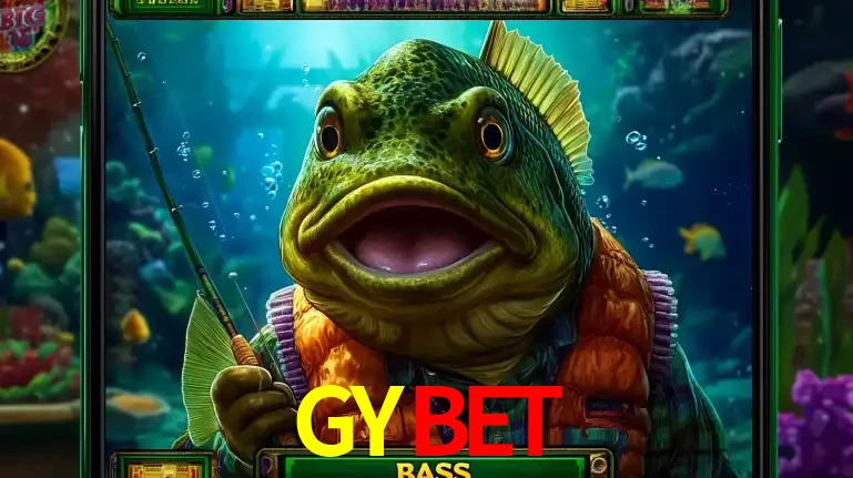 Personagem de peixe pescador do popular jogo de slot com tema de pescaria, uma das emocionantes opções de caça-níqueis para jogar e ganhar no cassino GYBET.